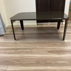 折りたたみローテーブル(高さ32cmテーブル面50cm75cm）...