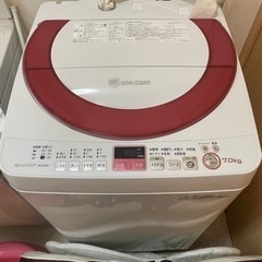 2012年式　シャープ　ek-ks70n  容量7kg