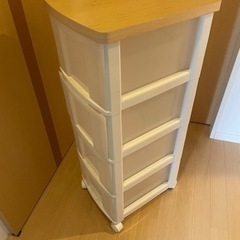 (交渉中)【コンパクト】キャスター付き収納ケースの画像