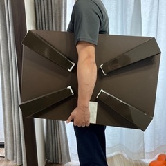 折りたたみローテーブル(高さ32cmテーブル面50cm75cm）（自宅まで取りにの画像
