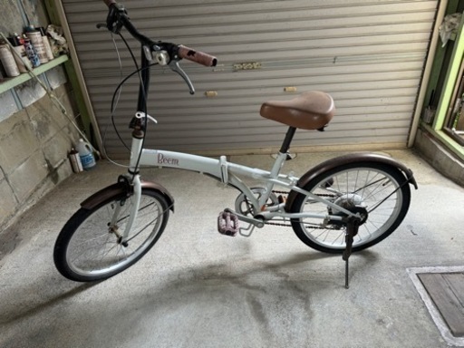 折りたたみ自転車 変速機付 手渡しのみ　滋賀県近江八幡市　自転車