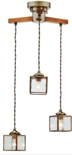 天井照明　コストカ　 ペンダントライト Kostka -dangle3- コストカ -ダングル3- クリア キャセドラルグラス