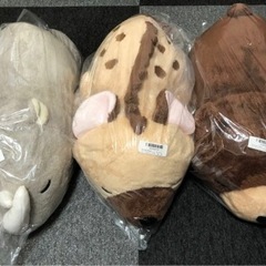 新品未使用　すやすやねむっこ サファリパーク  　ぬいぐるみ　3...