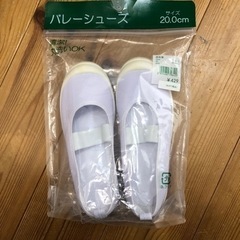 【新品未使用】上履き　20センチ