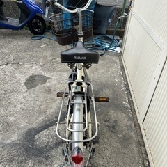 売約済みYAMAHA自転車 電動アシスト自転車の画像