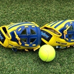 【美品】やわらかキッズグローブの画像