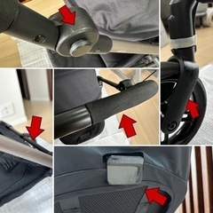 【美品】サイベックス　メリオ　ドリンクホルダーなどのオプション品おつけします！の画像