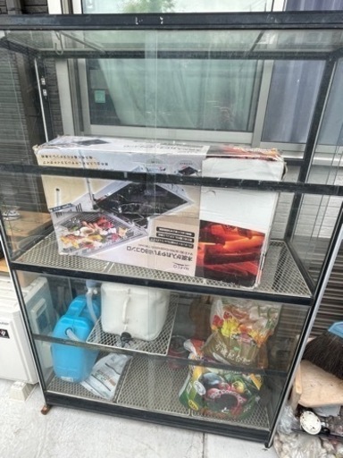 爬虫類温室 爬虫類専用組み立て式飼育ケージ専用温室 4段