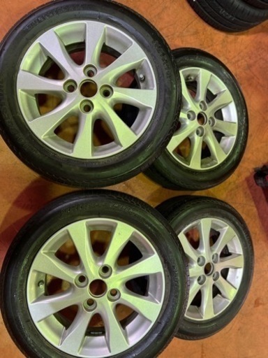 タイヤホイール付き4本セット(155/65r14)