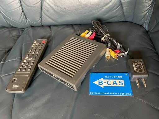 ▼お取引済み▼地デジチューナー■外付け■ユニデン DTH11R■B-CASカード付属ですぐに使えます■USED動作品