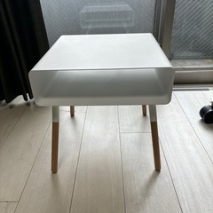 山崎実業（YAMAZAKI） エンドテーブル ローサイドテーブル...