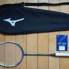 バトミントン ラケット ミズノ MIZUNO 青 ラケットケース