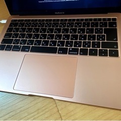 MacBook Air 2018年式　ピンクゴールドの画像