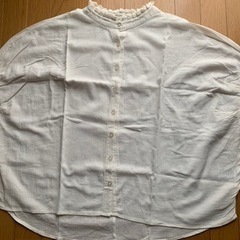 【今週100円】「シフォン？ワッフル？柔らかい生地のチュニック」の画像