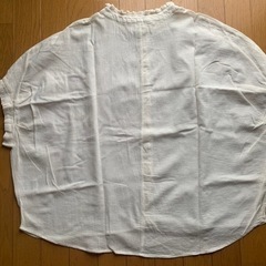 【今週100円】「シフォン？ワッフル？柔らかい生地のチュニック」の画像