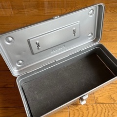 トラスコ中山 トランク型工具箱 シルバーの画像