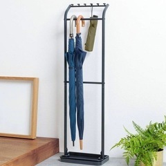 【傘立て】アンブレラハンガー マットブラックの画像