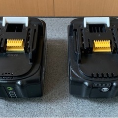 【ジャンク品】マキタ BL1860B 互換バッテリー 電池残量表示付 2個の画像