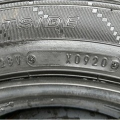 5月27日　お取引終了　155 65 r14 国産タイヤ　ホイール　４本セット の画像