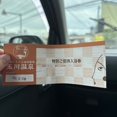 玉川温泉入浴券　