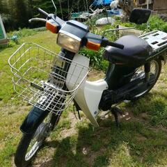 スーパーカブ似SUZUKIバーディー50cc実働