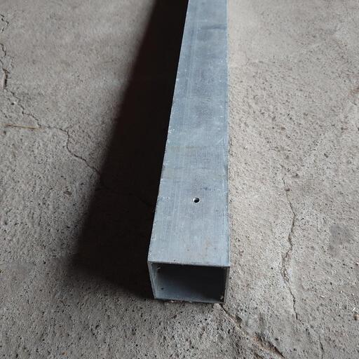 アルミ角パイプ 6m　60×60㎜×2㎜