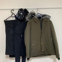 スノボウェア/スキーウェア/ゴーグル/グローブ/セット