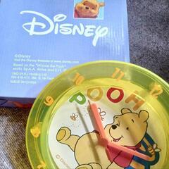 【お渡し先決定しました】Disney正規品 クマのプーさん 掛け/置き2way 時計の画像