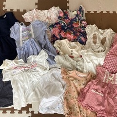 女の子100サイズ夏服　ワンピース等
