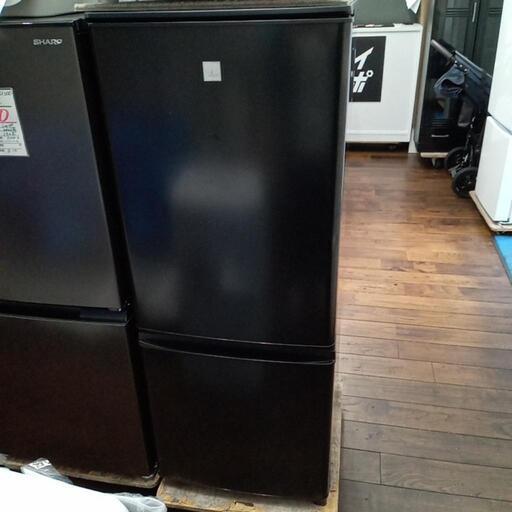 ★【三菱】2ドア冷蔵庫 2021年製 146L [MR-P15EF-KK] 【3ヶ月保証付き★送料に設置込み】自社配送時代引き可※現金、クレジット、スマホ決済対応※