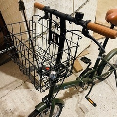 《売約済》【池上店】未使用　保管品　three stone 16インチ 折りたたみ自転車 自転車　街乗り　町乗り　コンパクト　大人　女性　子供　軽量　チャリの画像
