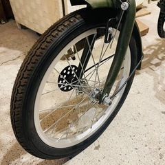 《売約済》【池上店】未使用　保管品　three stone 16インチ 折りたたみ自転車 自転車　街乗り　町乗り　コンパクト　大人　女性　子供　軽量　チャリの画像