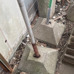 【受け渡し済】のぼり 旗立用の台座石