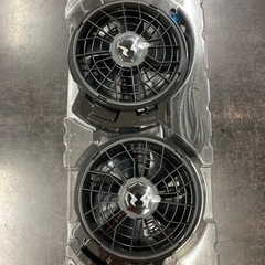 サンエス 空調風神服 最大風力約83ℓ/sec 24V仕様フラットファン  リサイクルショップ宮崎屋　佐土原店　24.5.12Fの画像