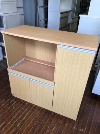 北九州市内配送無料 家具 収納家具 レンジ台