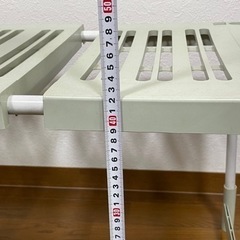 収納　家具　スペーサーの画像