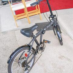 JEEP★6段階変速★特殊ブラック★自転車 ,折りたたみ自転車【こちらは店舗です。浜村鹿野温泉ICから3分 買取本舗 宮本リサイクル 営業時間９～１９時 定休日水曜日】の画像