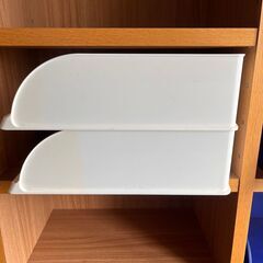LEITZの書類トレー（白・縦型）２個セット差し上げますの画像