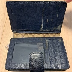 コーチCOACH 2つ折り財布の画像