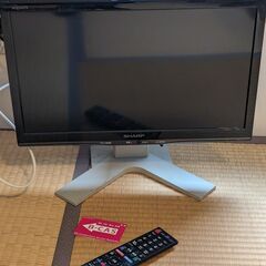 AQUOS 19インチ 液晶テレビ 22年 LC-19VK20の画像
