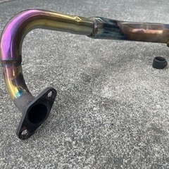 アドレスv125g (cf4ea)用　社外マフラー　状態悪いの画像