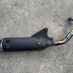アドレスv125g (cf4ea)用　社外マフラー　状態悪いの画像