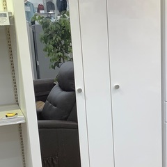 ニトリ ワードローブ ホワイト クローゼット ミラー付き ニトリ ミラーワードローブ(アーデル2 40M-L DBR) : ニトリ Yahoo!店