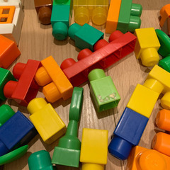 🌈1歳からのメガブロック🌈の画像