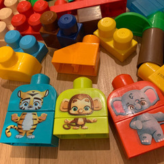 🌈1歳からのメガブロック🌈の画像