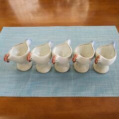 にわとり型のエッグスタンド　5個セット