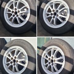 195/65R15 ADVAN dB 50プリウス純正ホイール ...
