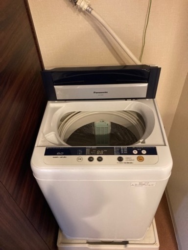 パナソニック　洗濯機　NA-F60B5 屋内使用のみ