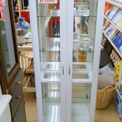 ニトリ☆コレクションボード☆家具、鏡付き、ホワイトカラー【こちらは店舗です。浜村鹿野温泉ICから3分 買取本舗 宮本リサイクル 営業時間９～１９時 定休日水曜日】の画像