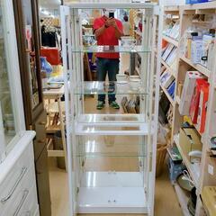 ニトリ☆コレクションボード☆家具、鏡付き、ホワイトカラー【こちらは店舗です。浜村鹿野温泉ICから3分 買取本舗 宮本リサイクル 営業時間９～１９時 定休日水曜日】の画像